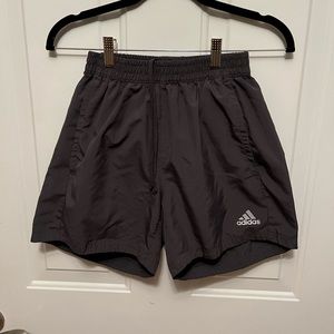 Mens adidas running shorts.